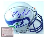 Steve Largent Seattle Seahawks NFL Hand Signed Full Size Replica Deluxe Football Helmet with HOF 95 Inscription at Amazon.com