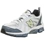 New Balance Women's WR710 Running Shoe,White/Navy,6 D