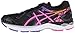 ASICS Women's Gel-Exalt 3 Running Shoe, Black/Pink Glow/Iris, 9 M US