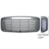 05 06 07 08 FORD F250/F350 SUPERDUTY ABS CHROME GRILLE LED SIGNAL