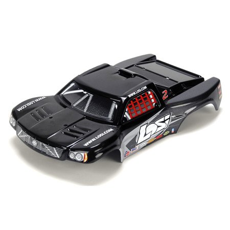 Team Losi 1/24 4WD Micro SCT Painted Body Black