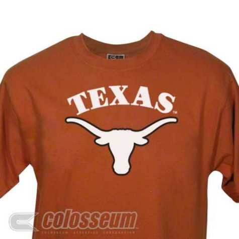 Buy Men's Texas Longhorns S S Campus Yard Printed T-shirt