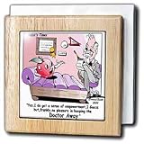 Londons Times Funny Society Cartoons - An Apple A Day - Tile Napkin Holders