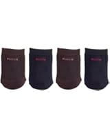 Mabua Anti-slip Breathable Half Socks, 4 Pairs