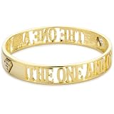 nOir DC Comics Gold Only Supergirl Bangle Bracelet