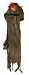 Good Tidings 8428393 Animated Hanging Pirate Halloween Decoration 5 Feet Tall Sound Activated with LED Lights
