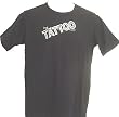 Tattoo Art Rock n Roll T Shirt Metal Studs Body Art
