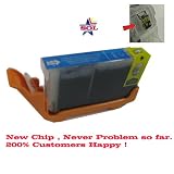 (200 Pcs) Compatible Canon Cli-8c Cyan (Cli8c Cyan) Ink Cartridges for Pixma Pro9000, Pixma Mp530, Pixma Mp950, Pixma Ip6700d, Pixma Ip4300, Pixma Mp600, Pixma Ip6600d, Pixma Ip4200, Pixma Mp960, Pixma Mp500, Pixma Ip5200 Series, Pixma Mp830, Pixma Mp810, Pixma Mp800