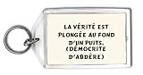La vérité est plongée au fond d'un puits. (Démocrite d'Abdère) Porte Clé