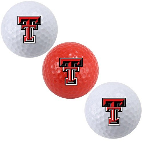 Texas Tech Red Raiders 3-pack Golf Balls