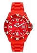 Ice-Watch Unisex-Armbanduhr Sili-Forever rot Analog Quarz SI.RD.U.S.09