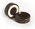 Slipstick CB605 1-3/4" Wheel-Locking Floor Protector Gripper Cups (set of 4) Chocolate Color