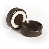 Slipstick CB605 1-3/4" Wheel-Locking Floor Protector Gripper Cups (set of 4) Chocolate Color