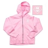Philadelphia Phillies MLB Girls "Lucky" Full Zip Hooded Jacket (Pink)