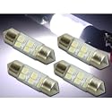 6連★高輝度LEDルームランプホワイト4個T10X31mm SMD as162-4