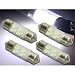 6連★高輝度LEDルームランプホワイト4個T10X31mm SMD as162-4