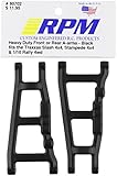 RPM 80702 Front/Rear A-Arms Black Slash/Stampede 4x4 Black