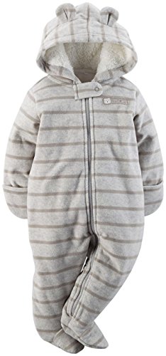 Carter's Baby Boys' Striped Sherpa Pram (Baby)