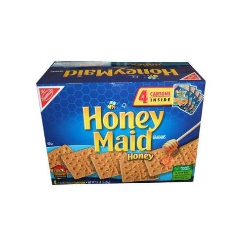 【4箱入り】ナビスコ ハニーメイドグラハムクラッカーNabisco Honey Maid Graham Crackers 4-14.4oz Boxes