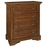Westwood Design Waverly 4 Drawer Chest, Tuscan Image