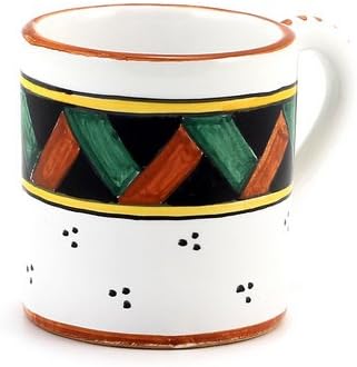 DERUTA GEOMETRICO: Espresso Coffee Mug [5 oz.]