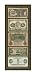 Foreign Currency Panel I - Vision studio Art Print Poster 8 x 20