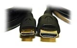 ADVANCED Mini HDMI to Standard 1.3c HDMI Cable (3ft) Supports: 1440p,1080p,1080i,720p,480p, HDMI Category 2 Certified. Supports up to 7.1 Dolby Digital Audio. (Replaces HDMI Type C to Type A Cable including Sony's VMC15MHD, Canon HTC-100, Panasonic RP-CDHM15-K) by Monster-Cable-and-More