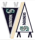 MLB Seattle Mariners Embroidered Pennant Stickers
