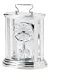Bulova Amesbury II Anniversary Clock - Silver-Tone - Revolving Pendulum