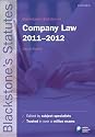 Blackstone's Statutes on Company Law 2011-2012 (Blackstone's Statute Series)