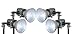 Studio Light ALZO 750 - Quartz Halogen 4-Light Kit