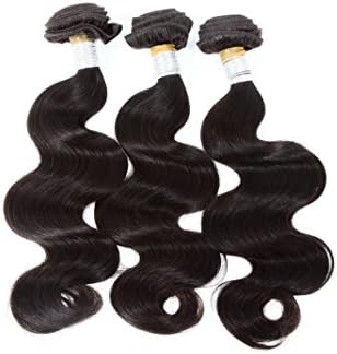 Carsem Hair Natural Color Brazilian Virgin Human Hair Extention 100g/pcs 100% Brazilian Body Weave Human Hair 2 Bundles Size 16 Inch