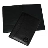 NFL Pittsburgh Steelers Debossed Black Leather Portfolio