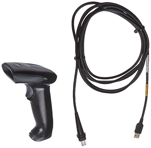 Honeywell 1300G Hyperion Handheld Barcode Reader with Linear 270 scan/s, 5V, 200 mA, Black