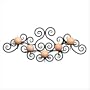 5 Candle Holder Swirl Wall Sconce