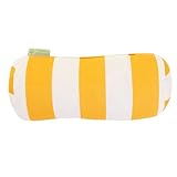 UPC 859072220898 product image for Majestic Home Goods Round Bolster, Vertical Stripe, Yellow | upcitemdb.com