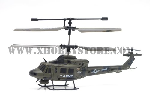 U806 Ultra Stable Mini 3.5 Channel Army Military Indoor RC Helicopter with Built-in Gyro Gyroscope -- NEW 2011 Model!