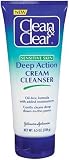 41UjYV4CYWL. SL160 Clean & Clear Oil Free Deep Action Cream Cleaner for Sensitive Skin, 6.5 Ounce Tubes (Pack of 4)