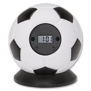 Bouncing Soccer Alarm Clock by 
