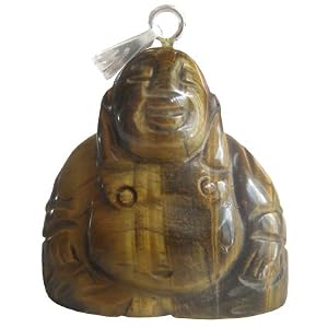 Lucky Evil Eye Protection Buddha Gemstone Pendant