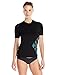 Kanu Surf Women's St. Lucia Short Sleeve UPF 50+ Rash Guard