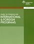 Guide to Funding for International & Foreign Programs