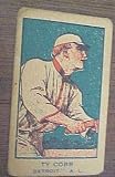 Detroit Tigers Ty Cobb 1921 W551 Baseball Strip Card