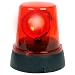 4.5 Rotating Red Flashing Beacon Party Lamp DJ Strobe Light