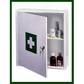Rottner Large Medical Cabinet MK2 First Aid Lockable Medicine Cabinet 2 	550x380x140 mm
