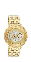 D&G Dolce & Gabbana Gold Plated Bracelet Watch