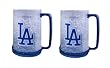 Los Angeles Dodgers 2 Pack 16 oz Crystal Mugs - MLB Baseball