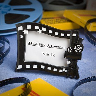 Movie Theme Wedding Place Card Holders, 25