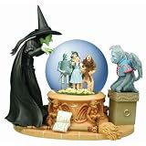 Wizard of Oz Witch Peering at Foursome Musical 100mm Waterglobe