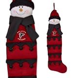 51" NFL Atlanta Falcons Plush Snowman Christmas Holiday Card Holder